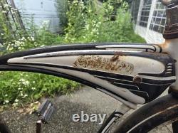1956 Vintage s7 26Schwinn Black Ivory White Hornet