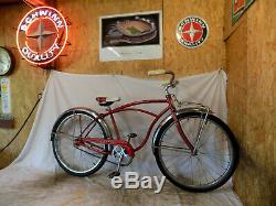 1957 Schwinn Corvette Mens/boys 24 Vintage Bike Jaguar Typhoon Tiger Chevy S7