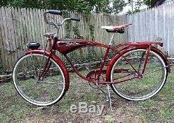 1958 Schwinn Deluxe Hornet/Vintage Bicycle