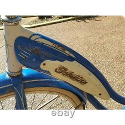 1958 Schwinn Hornet Ladies Bicycle With Tank Vintage Retro Antique Unrestored