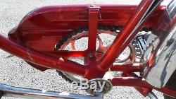 1958 Schwinn Phantom K813112 Unrestored Original Paint Genuine Vintage Red 58