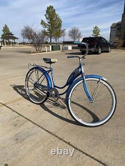 1959 Schwinn Debutante- Vintage Women's Bike withWorking Tank Horn New Tires