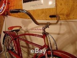 1960 Schwinn Tornado Straightbar Mens Cruiser Bike Vintage Typhoon Bicycle S7 As