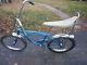1960's Schwinn Stingray Deluxe Bike Vintage 1968 Bicycle Blue Sting Ray Coaster