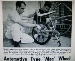 1960's Vintage NOS Mag Wheel Kit for Schwinn Stingray Bicycle Sting-ray Bikes