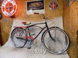 1960s HIAWATHA MENS BIKE VINTAGE MURRAY JC HIGGINS HAWTHORNE TANK WESTERN FLYER