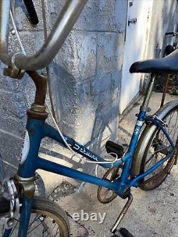 1960s SCHWINN BLUE MUSCLE BIKE EARLY BANANA SEAT VINTAGE