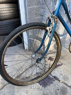 1960s SCHWINN BLUE MUSCLE BIKE EARLY BANANA SEAT VINTAGE