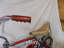 1960s SCHWINN LIL TIGER MINI STINGRAY BANANA SEAT MUSCLE BIKE RED 60s VINTAGE