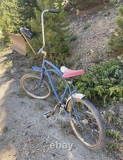 1960s Schwinn Stingray Vintage Antique Custom Banana Bike Bicycle Ape Hangers