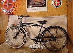 1961 SCHWINN STREAMLINER MENS TANK BIKE VINTAGE PANTHER HORNET S7 HEADLIGHT+HORN