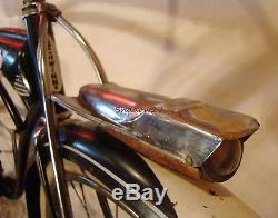 1961 SCHWINN STREAMLINER MENS TANK BIKE VINTAGE PANTHER HORNET S7 HEADLIGHT+HORN