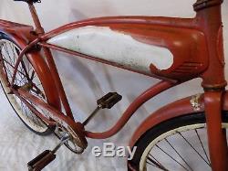 1961 Schwinn Flying Star Vintage Tank Bicycle Rat Rod Typhoon Deluxe Tornado S7