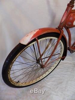 1961 Schwinn Flying Star Vintage Tank Bicycle Rat Rod Typhoon Deluxe Tornado S7