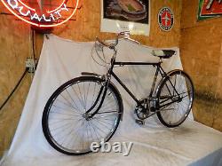 1961 Schwinn Traveler Mens 3-speed Bike Vintage Speedster Racer Collegiate Black