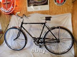 1961 Schwinn Traveler Mens 3-speed Bike Vintage Speedster Racer Collegiate Black