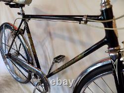 1961 Schwinn Traveler Mens 3-speed Bike Vintage Speedster Racer Collegiate Black