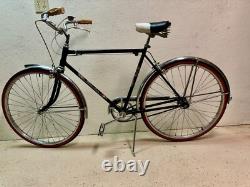 1962 Schwinn Traveler Men's 3 Speed Bicycle Black Rebuilt Vintage