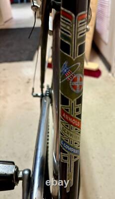 1962 Schwinn Traveler Men's 3 Speed Bicycle Black Rebuilt Vintage