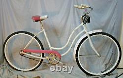 1962 Schwinn Vintage Cruiser Bike X-Small 48cm SS Coaster Steel USA Made/Shipper