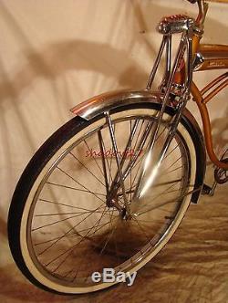 1963 SCHWINN JAGUAR COPPERTONE TANK SPRINGER BICYCLE VINTAGE CORVETTE TYPHOON S7