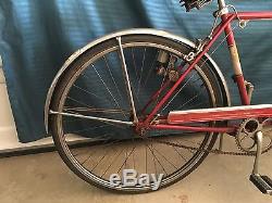 1963 SCHWINN Traveler Red Bicycle Very Nice Original Vintage Bike 3-Spd Miller