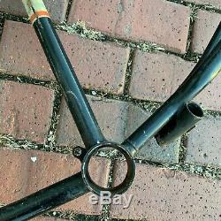 1963 Schwinn American Bicycle Frame Vintage Rare Black Middleweight