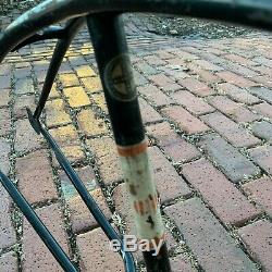 1963 Schwinn American Bicycle Frame Vintage Rare Black Middleweight