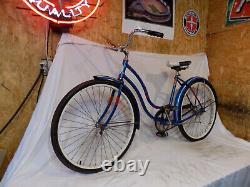 1963 Schwinn Hollywood Ladies Vintage Cruiser Bicycle Typhoon American S7 63