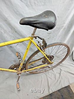 1963 Schwinn Varsity Vintage Touring Road Bike 57cm Medium Steel 10S USA Shipper