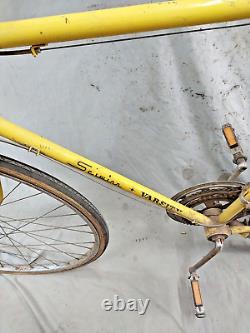 1963 Schwinn Varsity Vintage Touring Road Bike 57cm Medium Steel 10S USA Shipper