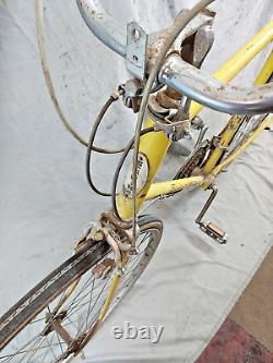 1963 Schwinn Varsity Vintage Touring Road Bike 57cm Medium Steel 10S USA Shipper