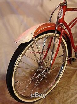 1964 SCHWINN WASP VINTAGE BALLOON TIRE MENS CRUISER BICYCLE! B6 PHANTOM HORNET