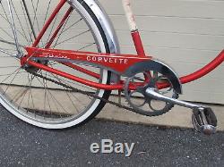 1964 Schwinn Corvette middleweight bike old vintage bicycle collectible