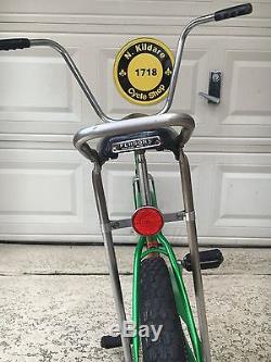 1964 Schwinn Stingray Flamboyant Lime Vintage Bicycle