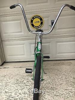 1964 Schwinn Stingray Flamboyant Lime Vintage Bicycle