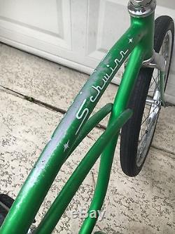 1964 Schwinn Stingray Flamboyant Lime Vintage Bicycle