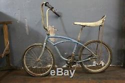 1964 Schwinn Stingray Muscle Bike Vintage Barn Find banana seat sissy bar etc