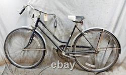 1965 Schwinn Breeze Vintage Cruiser Bike X-Small 49cm Fenders Great Shape! Black
