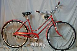 1965 Schwinn Breeze Vintage Cruiser Bike XSmall 49cm 3S Sturmey Archer Ships US
