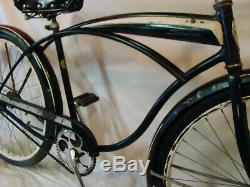 1965 Schwinn Fleet Mens 2-speed Tank Bike Vintage American Jaguar Panther S7 65