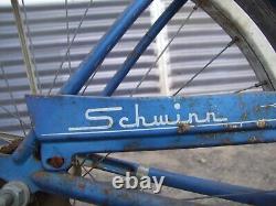 1965 Schwinn Hollywood Vintage Bicycle Blue All Original Tires Girls Bike