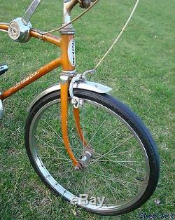 1966 Schwinn Fastback Stingray 5-speed Stik Coppertone Muscle Bike Krate Vintage