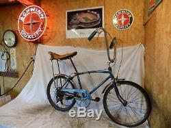 1966 Schwinn Fastback Stingray Sprint Muscle Bike Krate Vintage 5-speed Stik S5