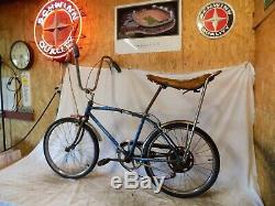 1966 Schwinn Fastback Stingray Sprint Muscle Bike Krate Vintage 5-speed Stik S5