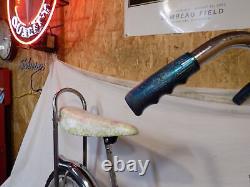 1966 Schwinn LIL Chik Fair Lady Stingray Muscle Bicycle Banana Seat Blue Vintage