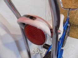 1966 Schwinn Stingray Boys Banana Seat Muscle Bike Blue S7 Fastback Vintage Jr