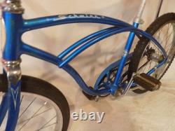 1966 Schwinn Stingray Boys Banana Seat Muscle Bike Blue S7 Fastback Vintage Jr