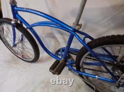 1966 Schwinn Stingray Boys Banana Seat Muscle Bike Blue S7 Fastback Vintage Jr