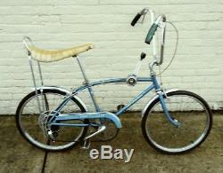 1966 Schwinn Stingray Fastback 5-Speed Sky Blue Vintage Muscle Bike Pre-Owned